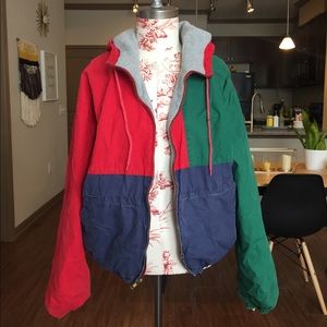 Vintage Polo Block Color Coat